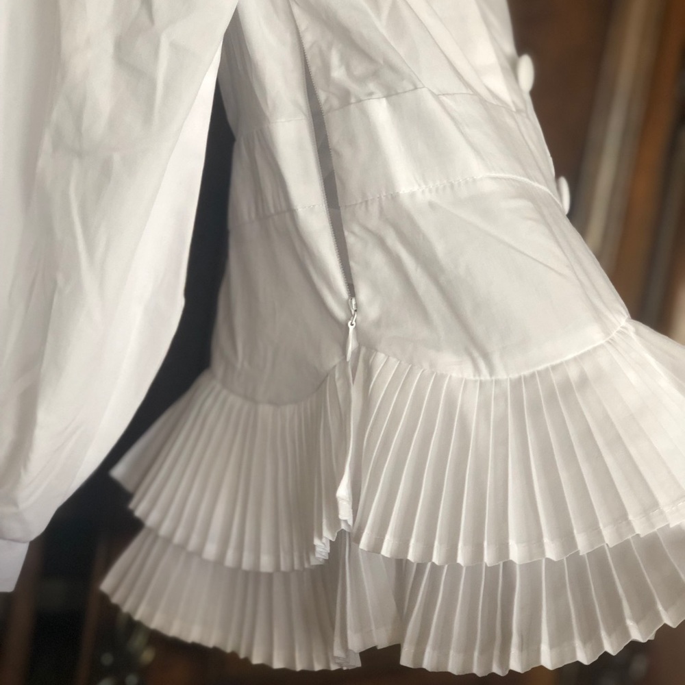 Free Generation Pleat Ruffled Shirt - Picture 2 of 8